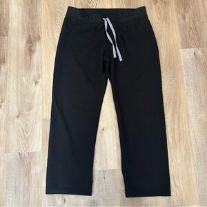 FIGS Technical Collection Black Livingston Scrub Pants size L
